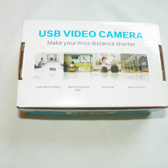 USB Video Camera Webcam W/Microphone HD 1080P - Picture 1 of 5